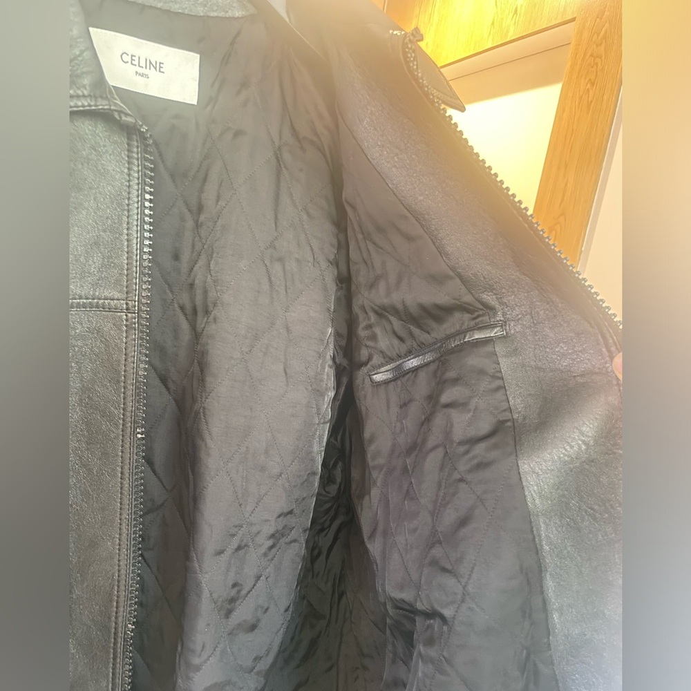 Celine leather jacket - Picture 3 of 4